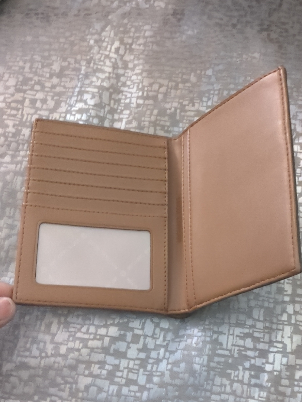 3pc Michael Kors Dark Brown MK Logo Tote with Matching Wallet & Cardholder. - Picture 9 of 9